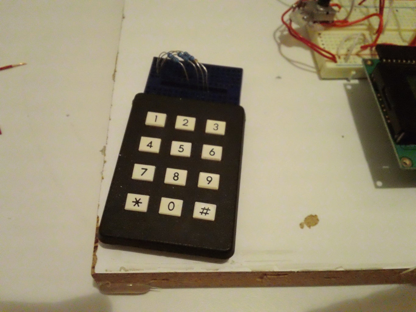 Wire the Keypad to the Arduino