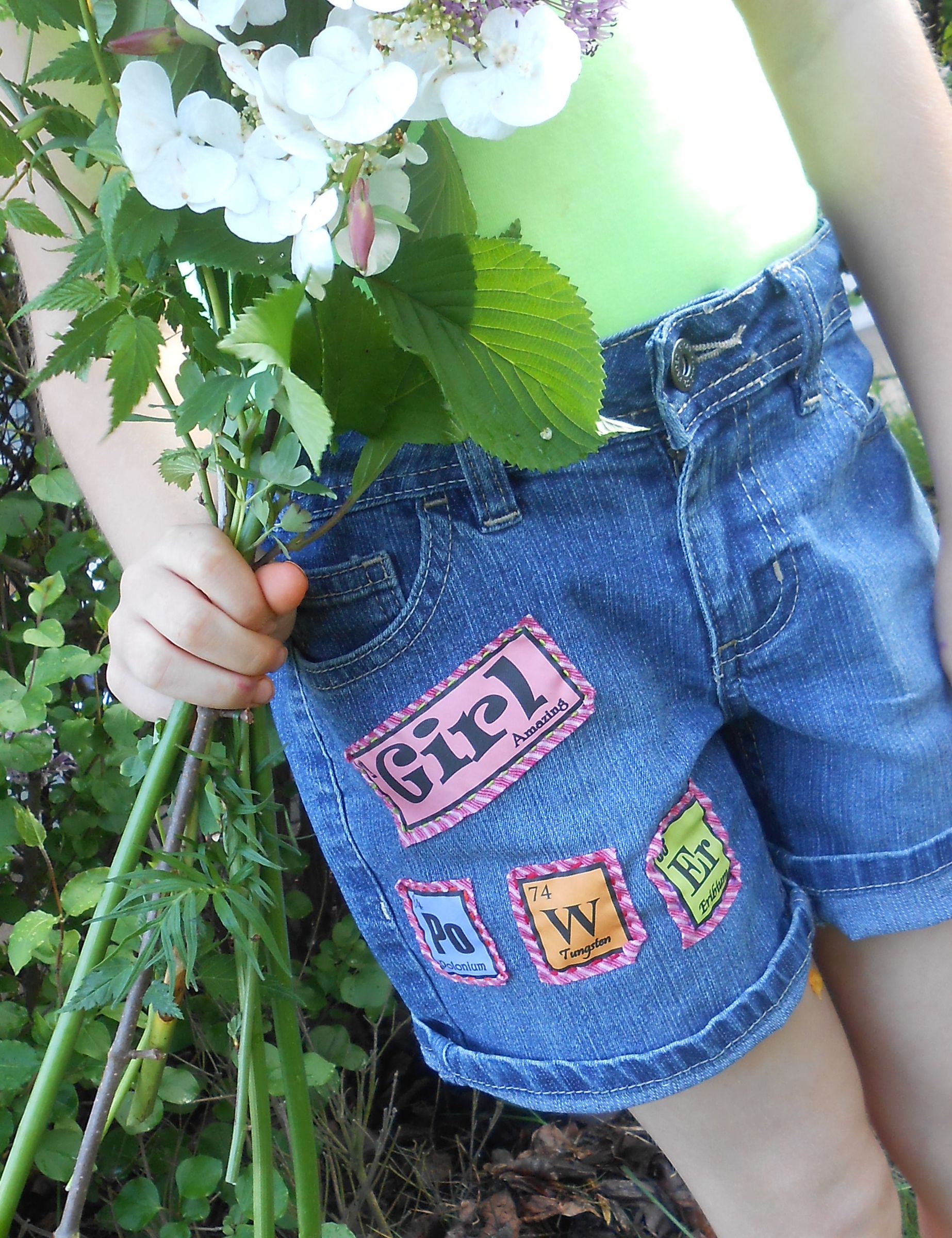 GIRL PoWEr:  Periodic Table Clothing Patches