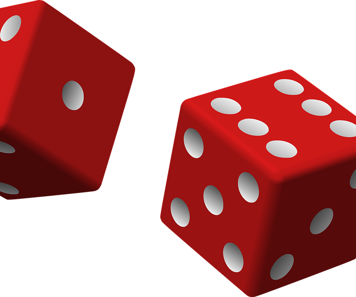 VISUINO Rolling Dice Using 0.96 Inch 4 Pin OLED Module