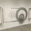 "Spiro" - a 5' Diameter, Wall Mounted Spirograph