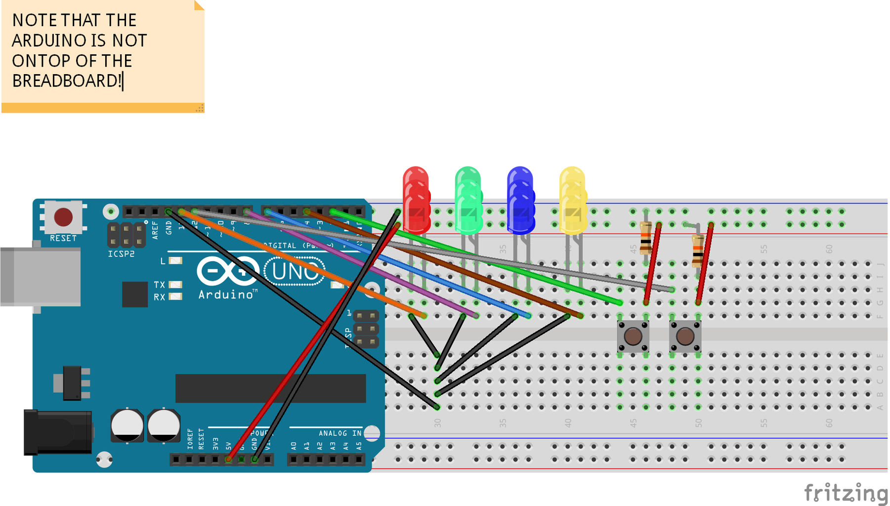 How To:2 Button 2 Different Led Sequences : 4 Steps (with Pictures ...