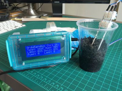 ArduFarmBot: Controlling a Tomato Home Farm Using Arduino and IoT : 13 ...