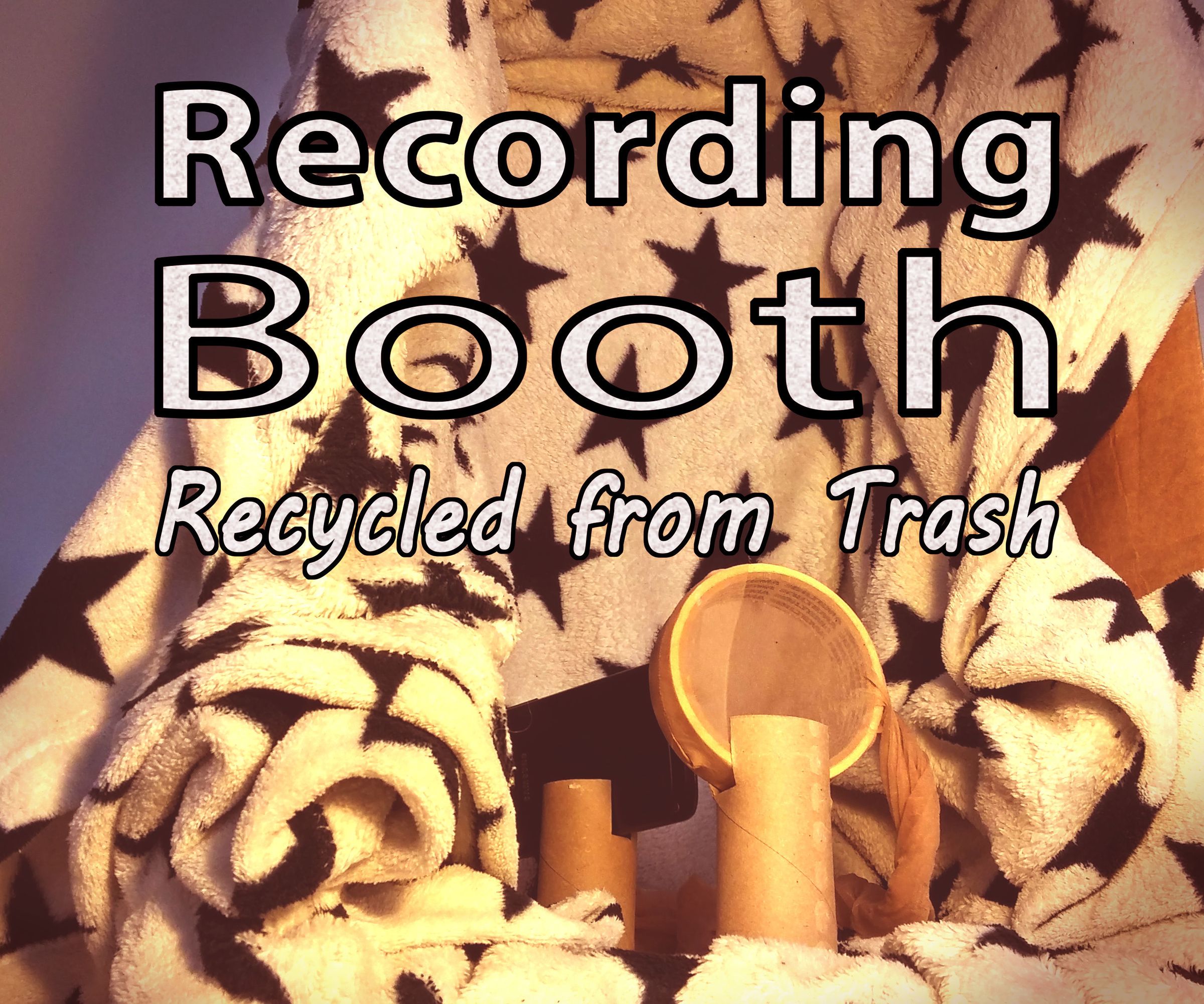 Audio Recording Booth From Trash