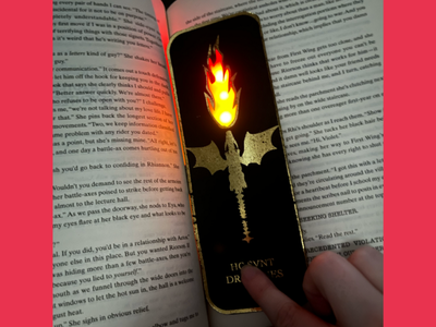 Light Up (Pressure Sensing) Dragon Bookmark
