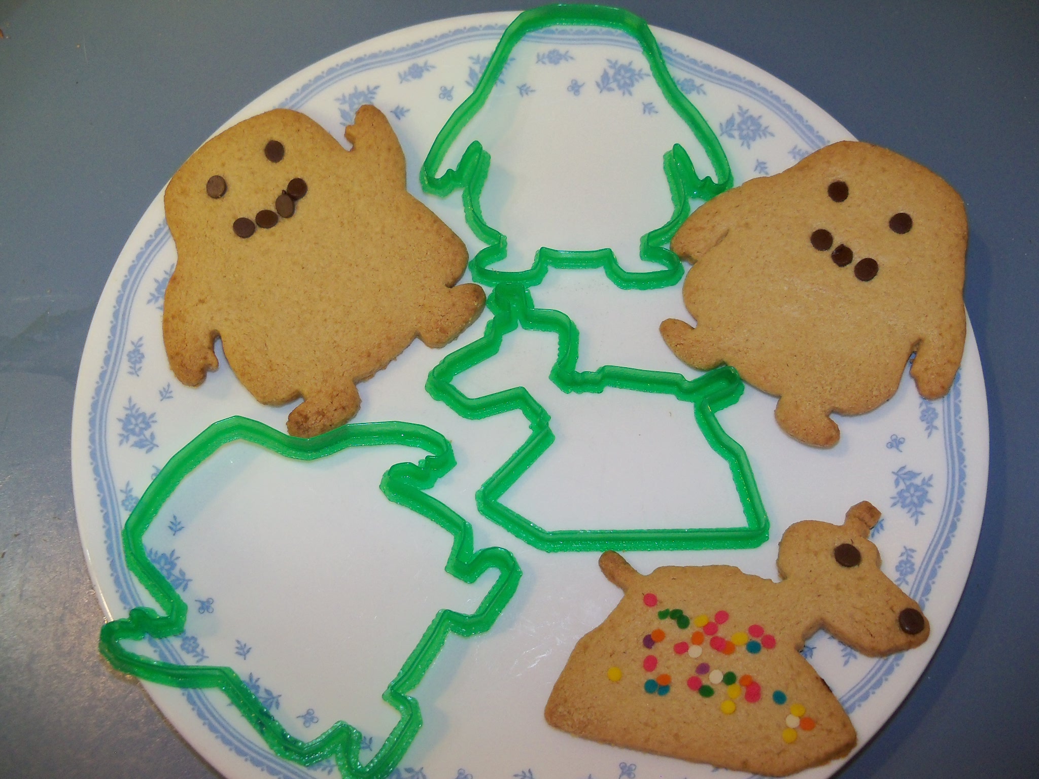 Making 3d printed cookie cutters - Dr. Who Characters