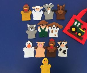 Finger Puppets- Farm Animals