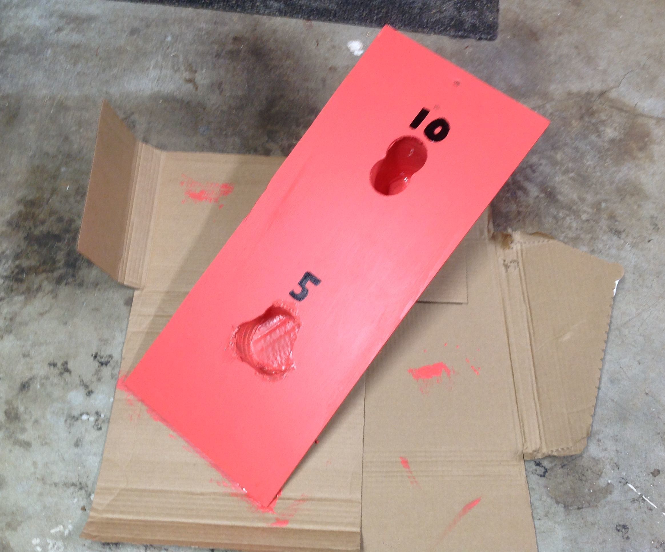 How to Make a Mini Ski-ball Ramp