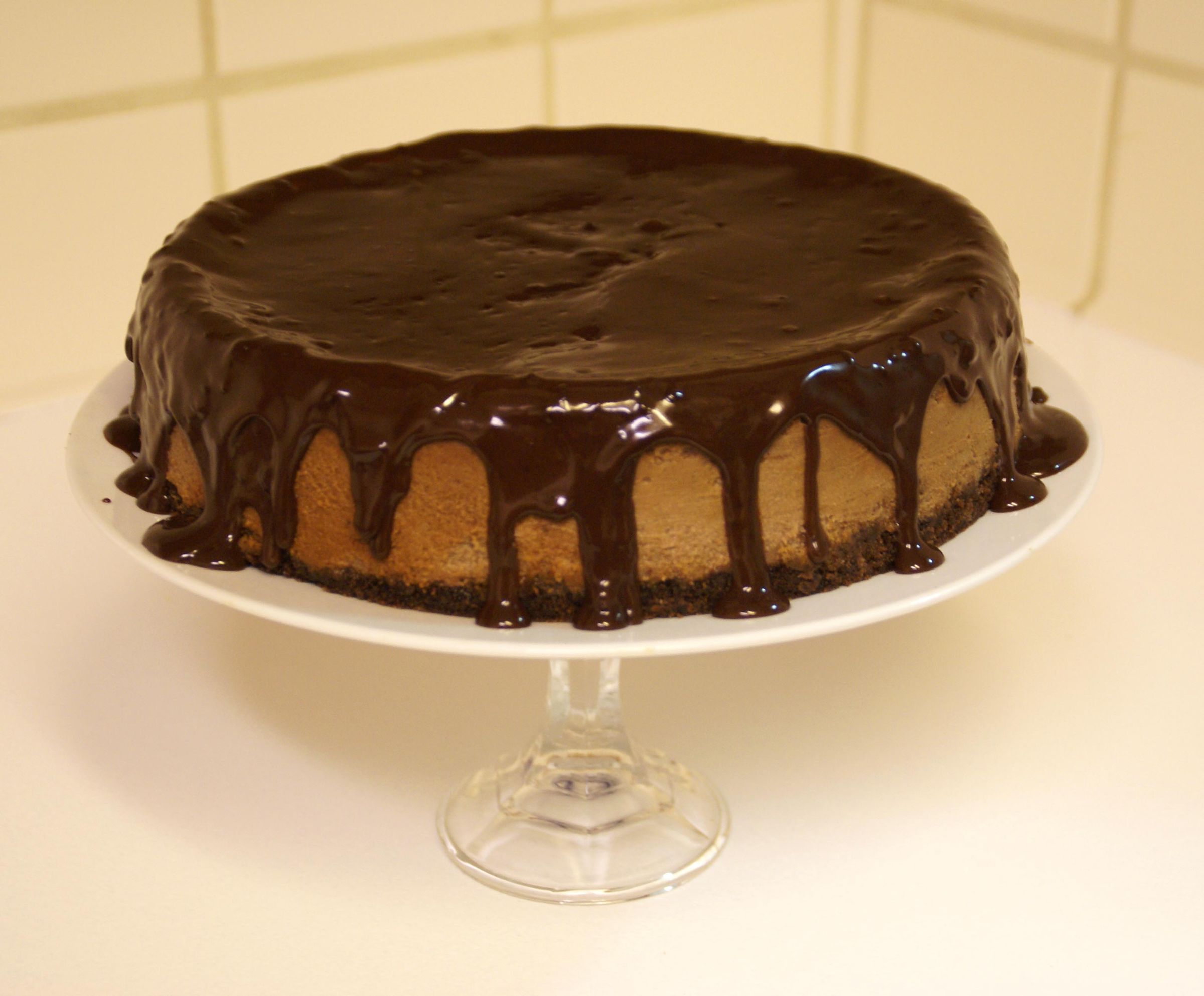 Triple Chocolate Cheesecake