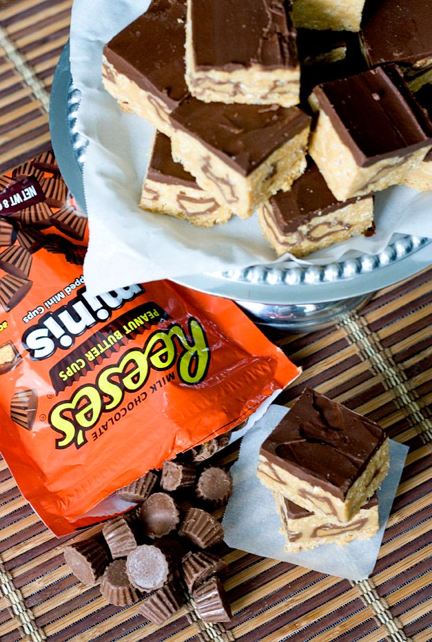 Peanut Butter Cup Rice Krispie Treats