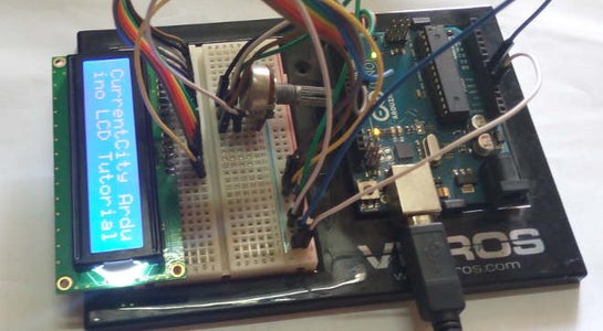 How to Connect Liquid Crystal Display(LCD) to Arduino : 4 Steps ...