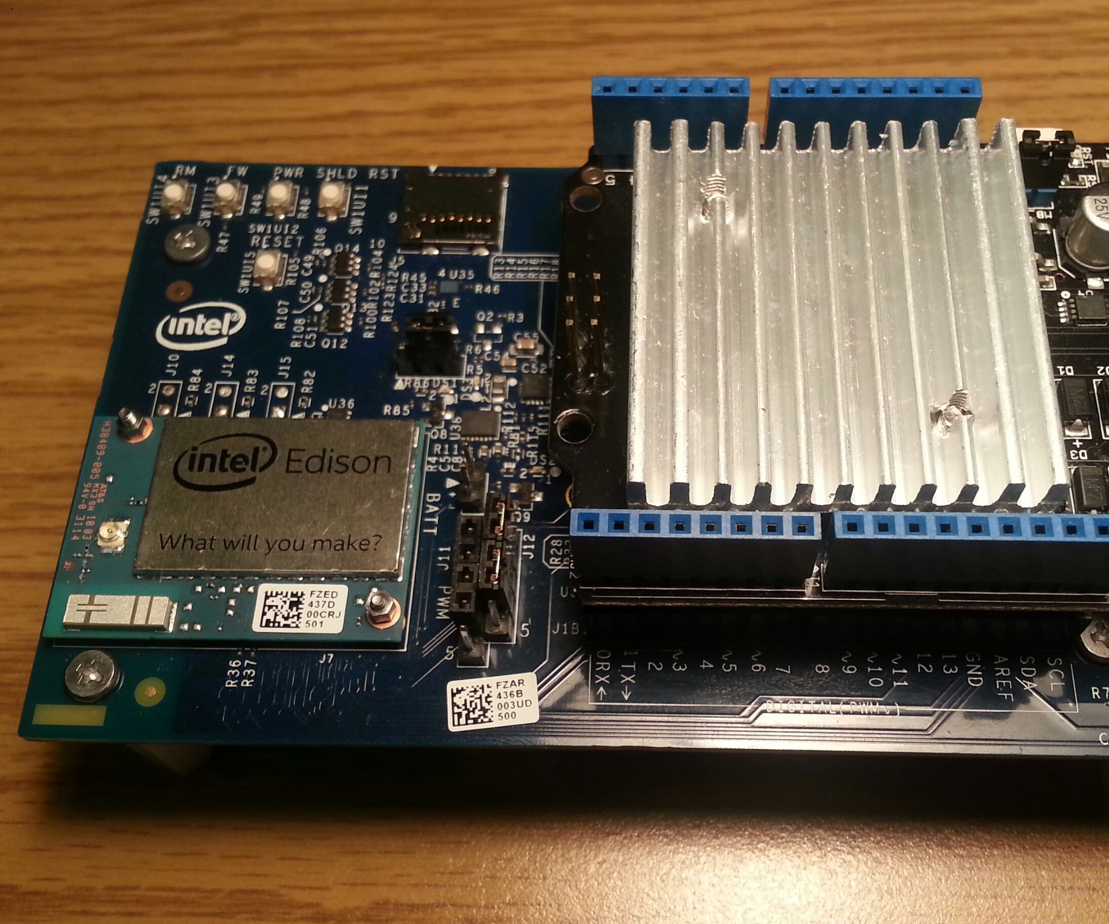 PWMSwizzling an Edison Arduino Breakout to Work With Grove Seeed Motor Shields