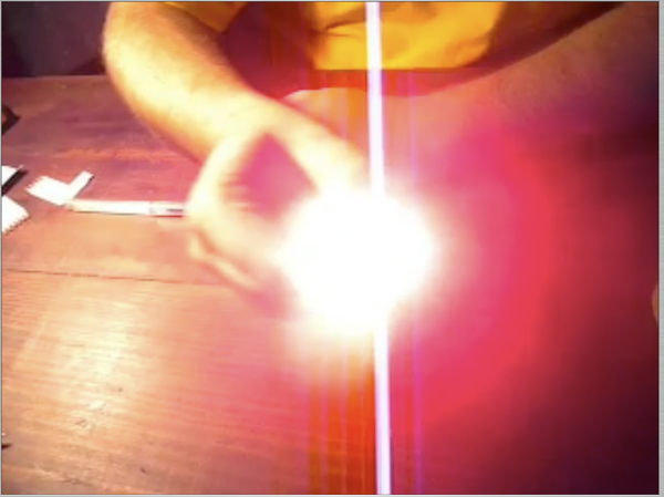 LED FLASHLIGHT MADE OF a MATCH-BOX