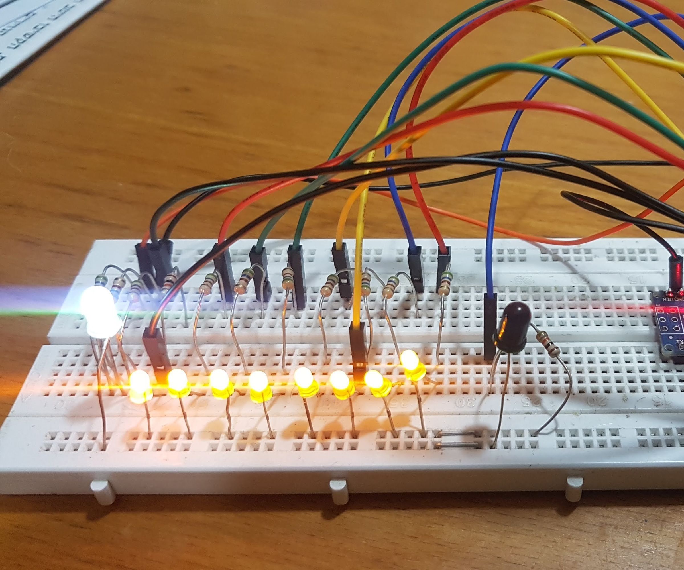 Arduinukyah - a Hanukkah Menorah