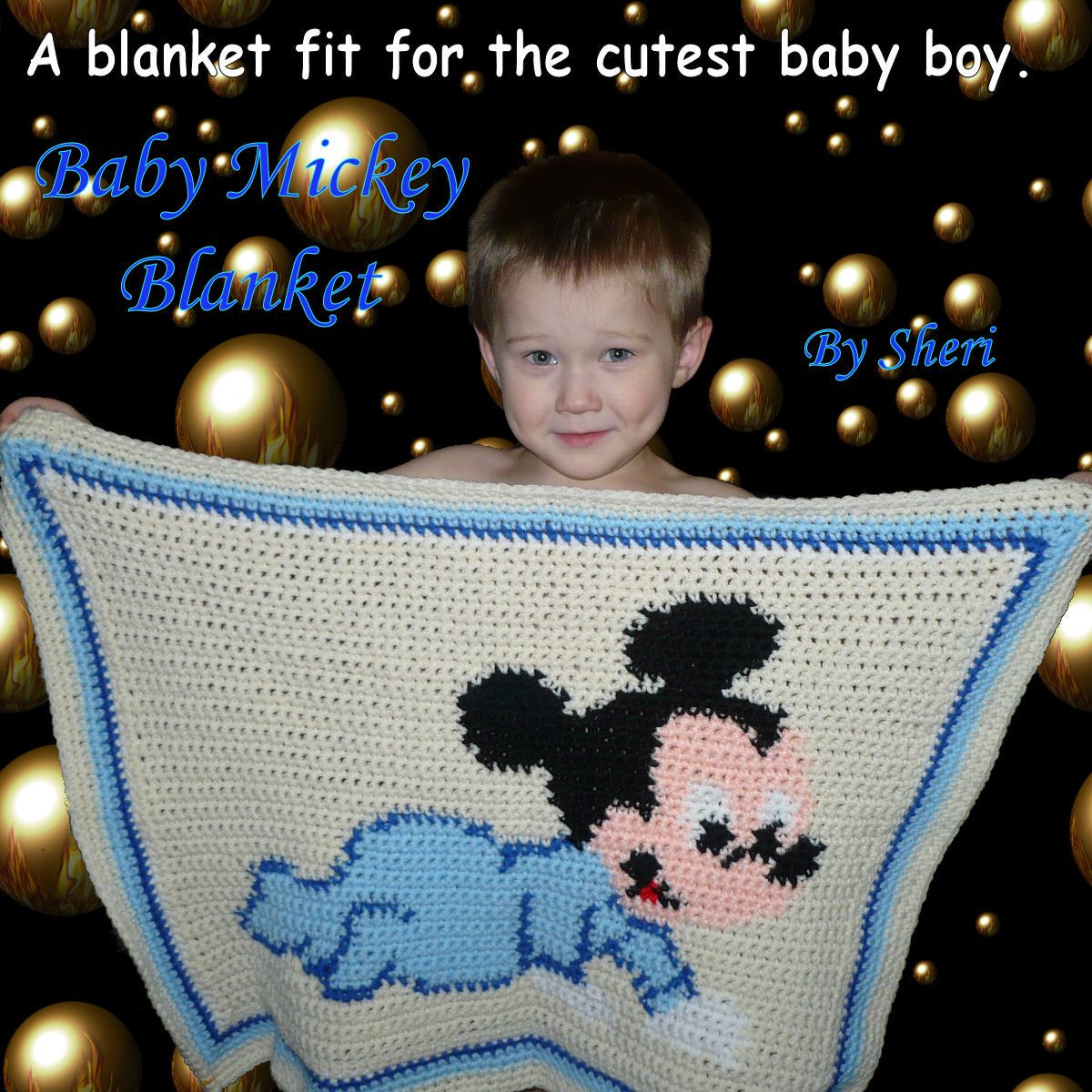 Lion Brand Contest - Baby Mickey Blanket