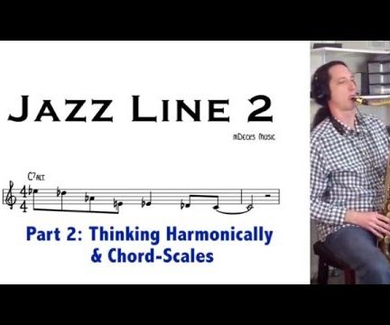 Jazz Line No.2 Part 2: Harmonic Approach