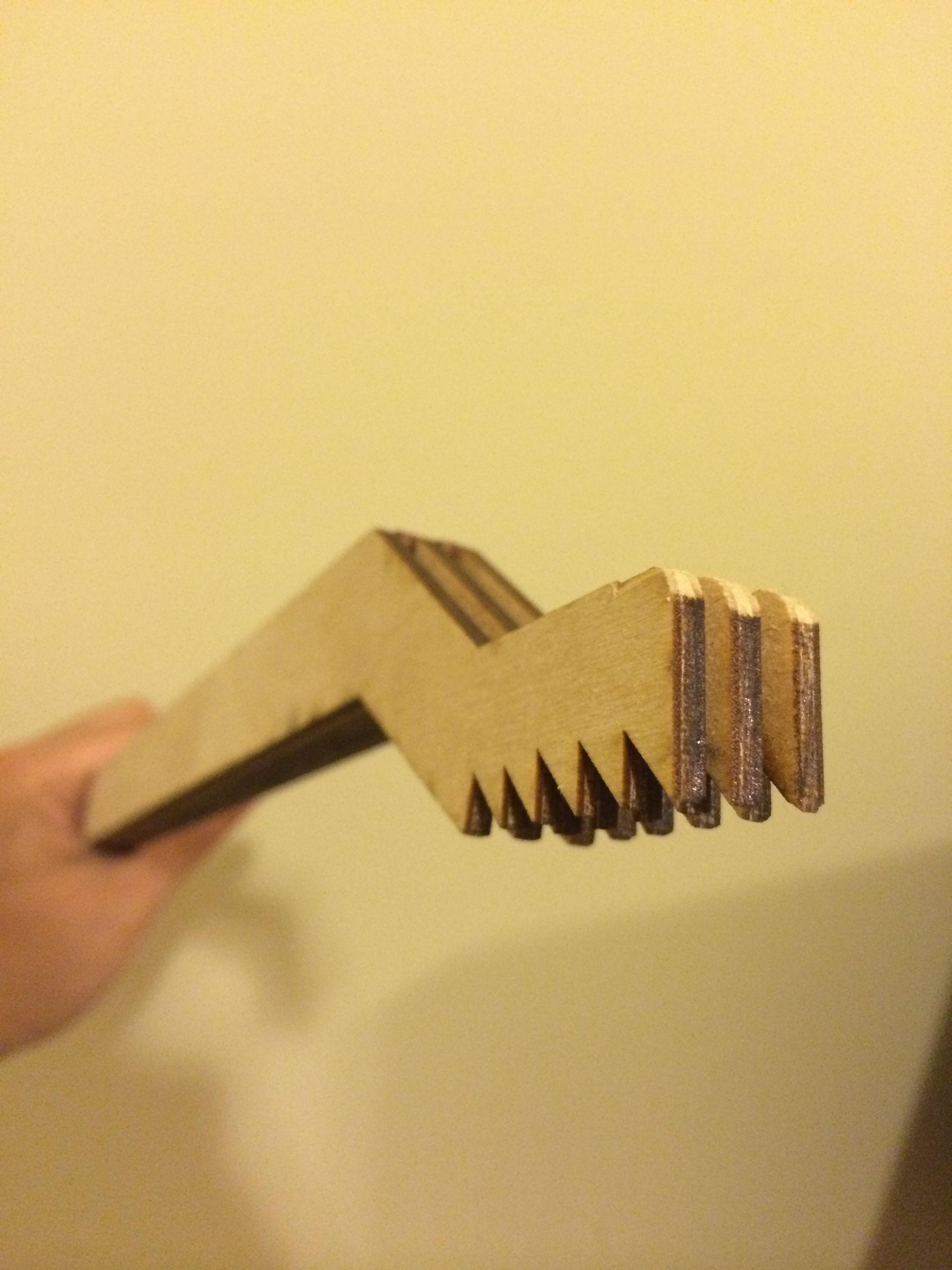 Making a Laser-cut Back Scratcher!