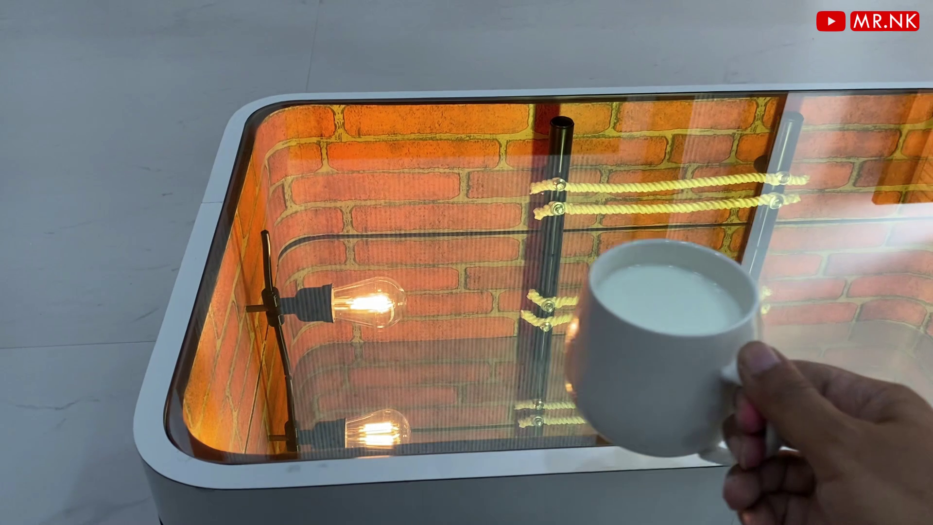 Building a Coffee Table With Endless Depth! (Infinity Illusion) : 12 ...