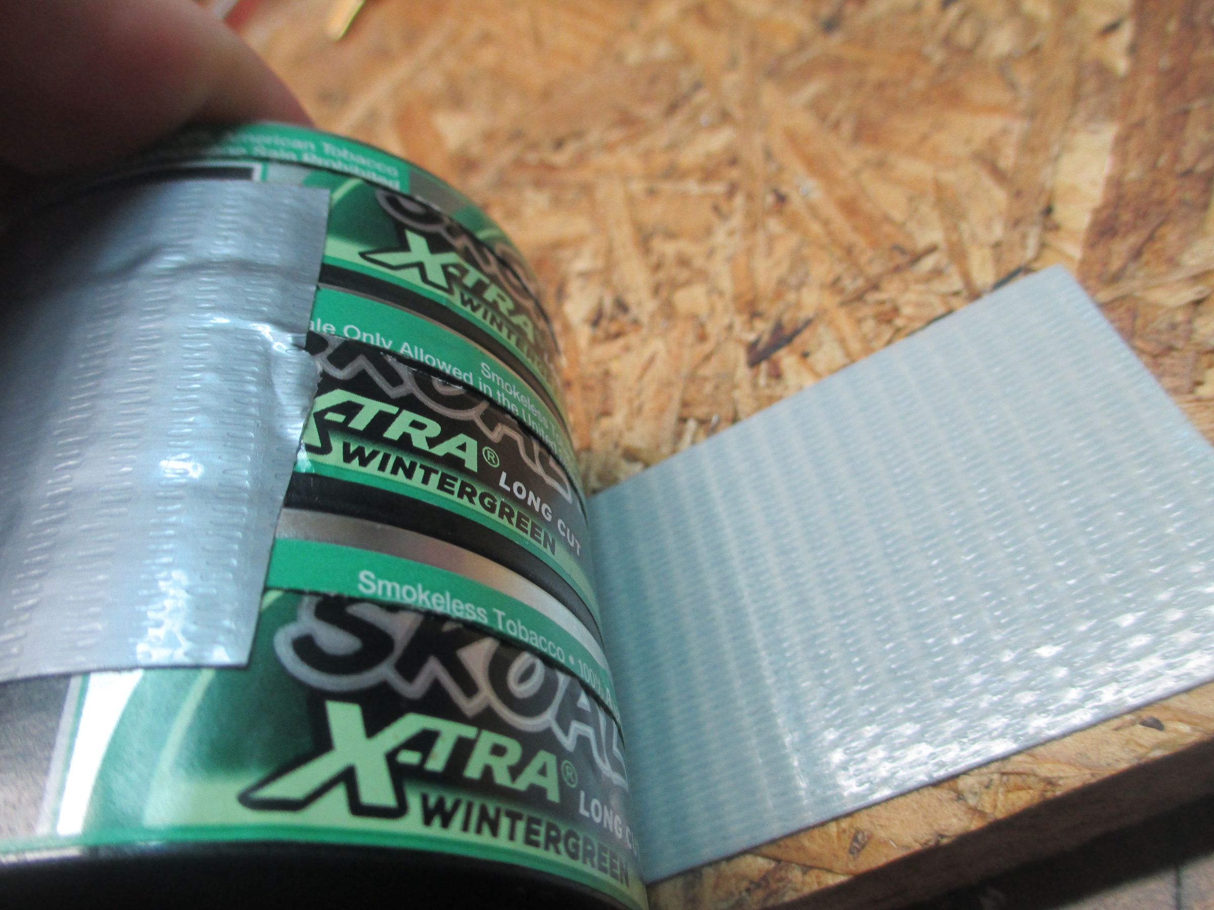 Tobacco Can and Duct Tape Shelf Supports 12 Steps Instructables