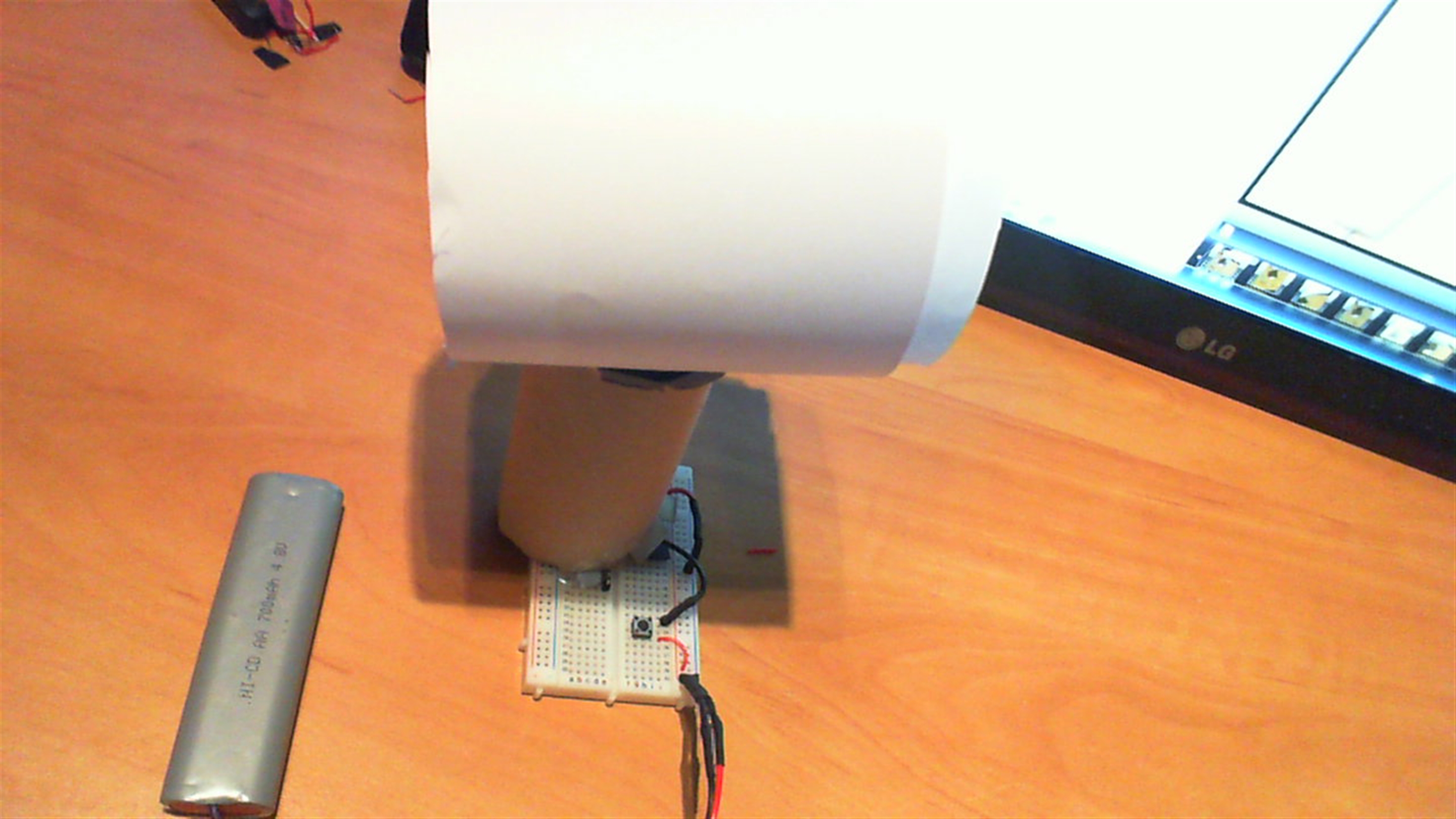 Mini Cardboard USB Blade-less Fan