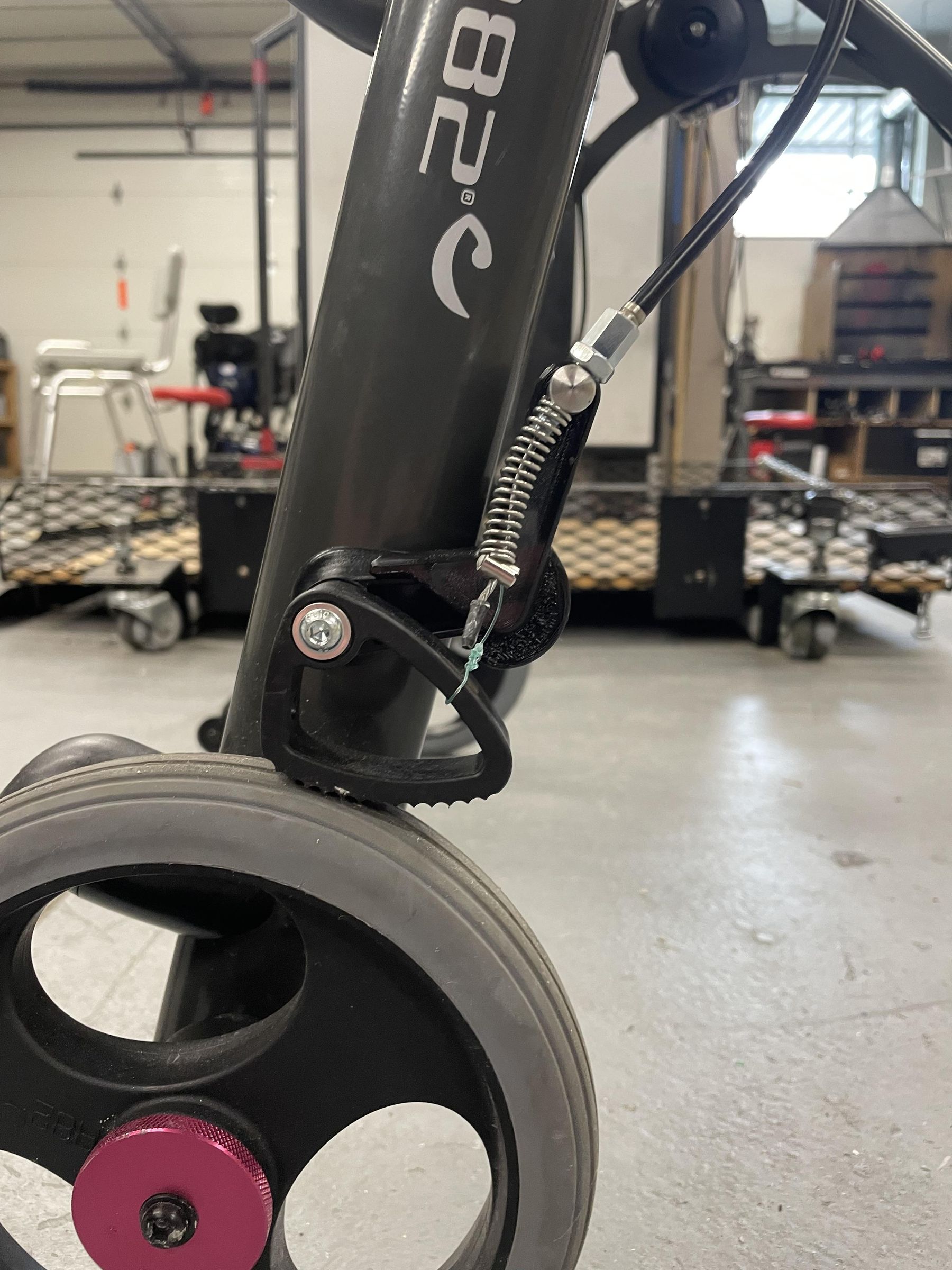 Crocodile Walker Brake System Adaptation 4 Steps Instructables