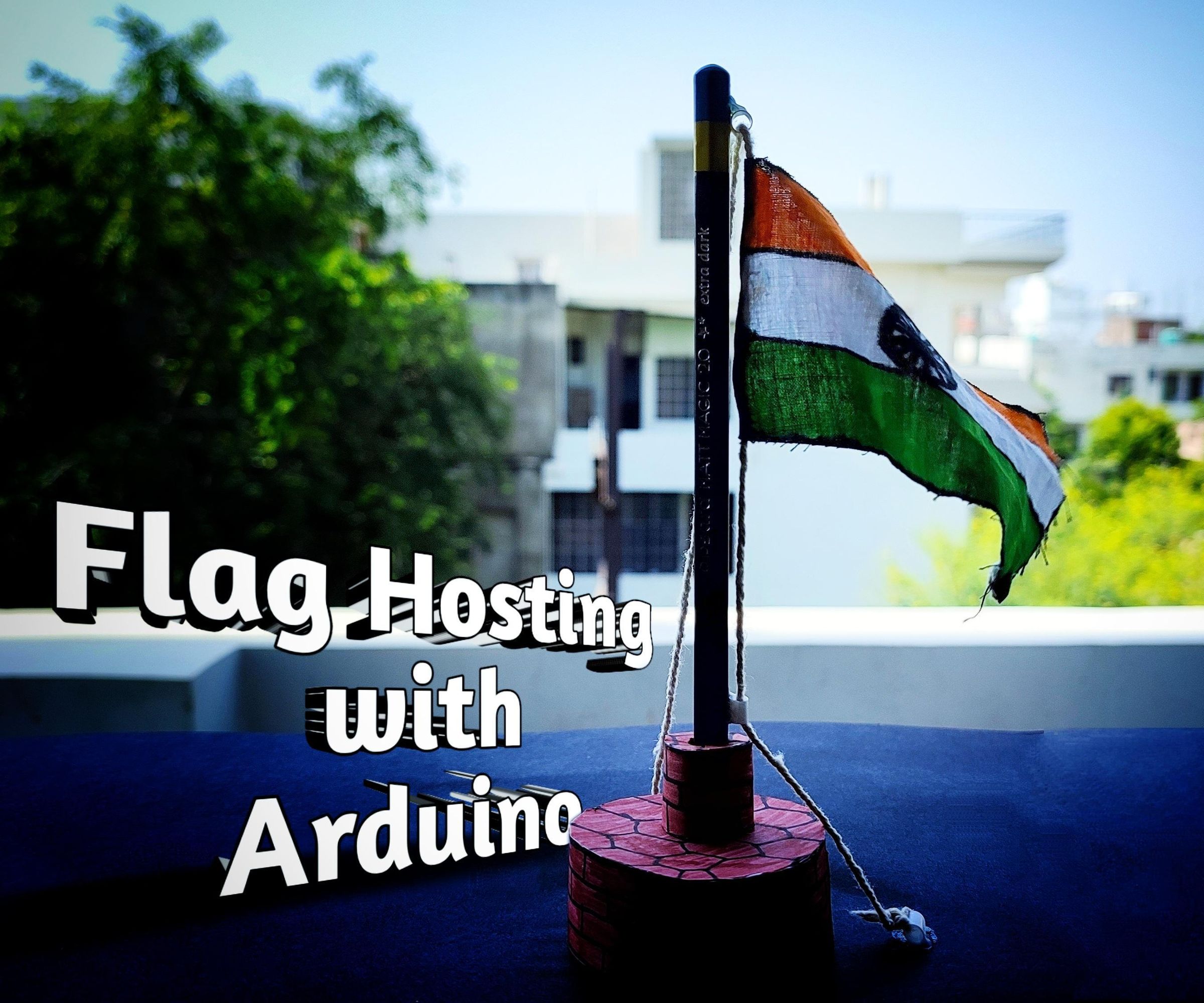 Indian Flag Hosting and Independence Day Song With Arduino and Buzzer | Independence Day | 15 August Song | India Independence Day