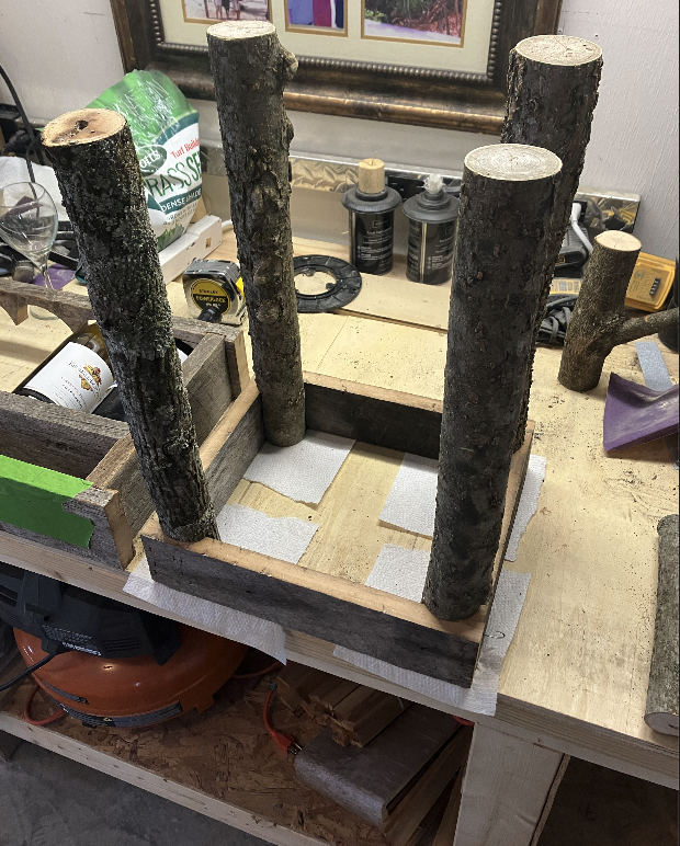 Assemble Legs and Apron