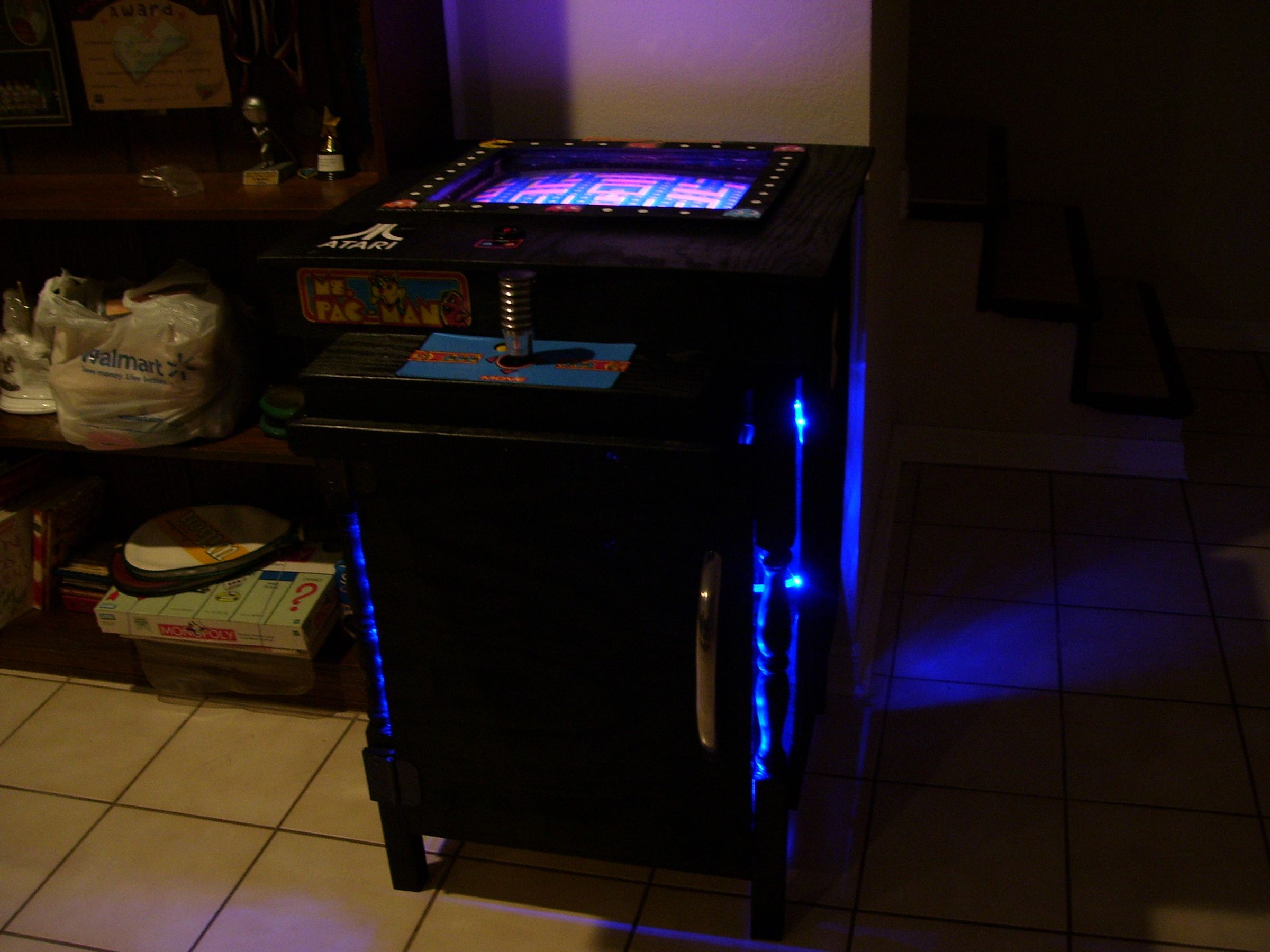 Ms. PacMan Arcade Machine (HOMEMADE)