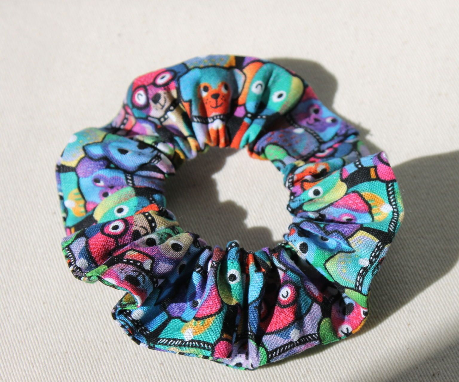 Scrunchy Using a Regular Hair Elastic