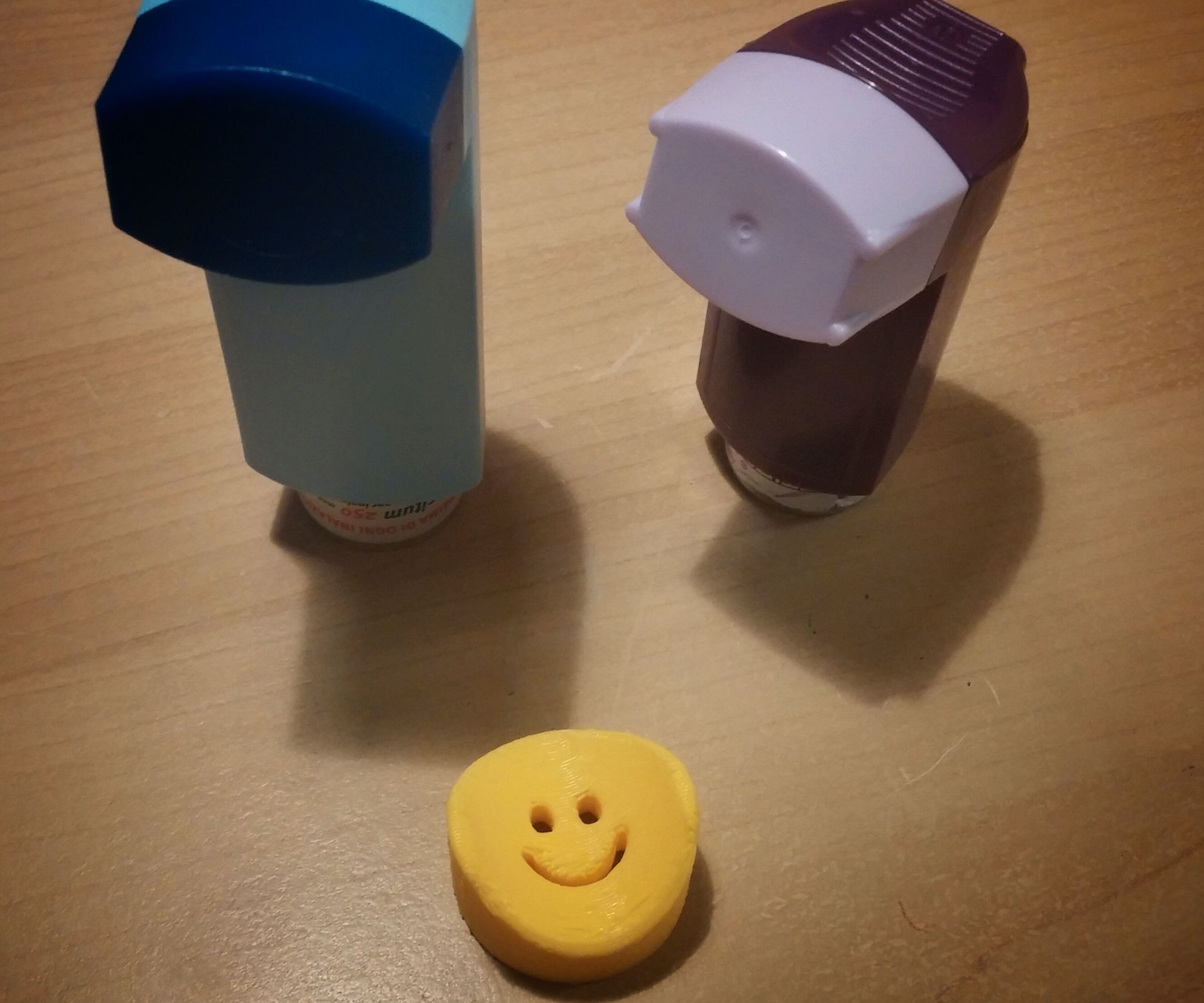3D Printed Ergonomic & Friendly Asthma Inhaler