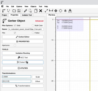 [Optional] GCODE for Edge Cuts