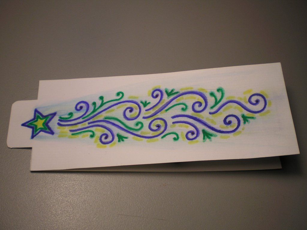 Magnetic Bookmark Christmas Card