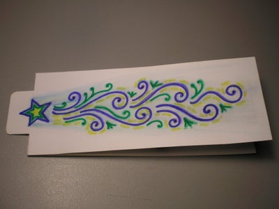 Magnetic Bookmark Christmas Card