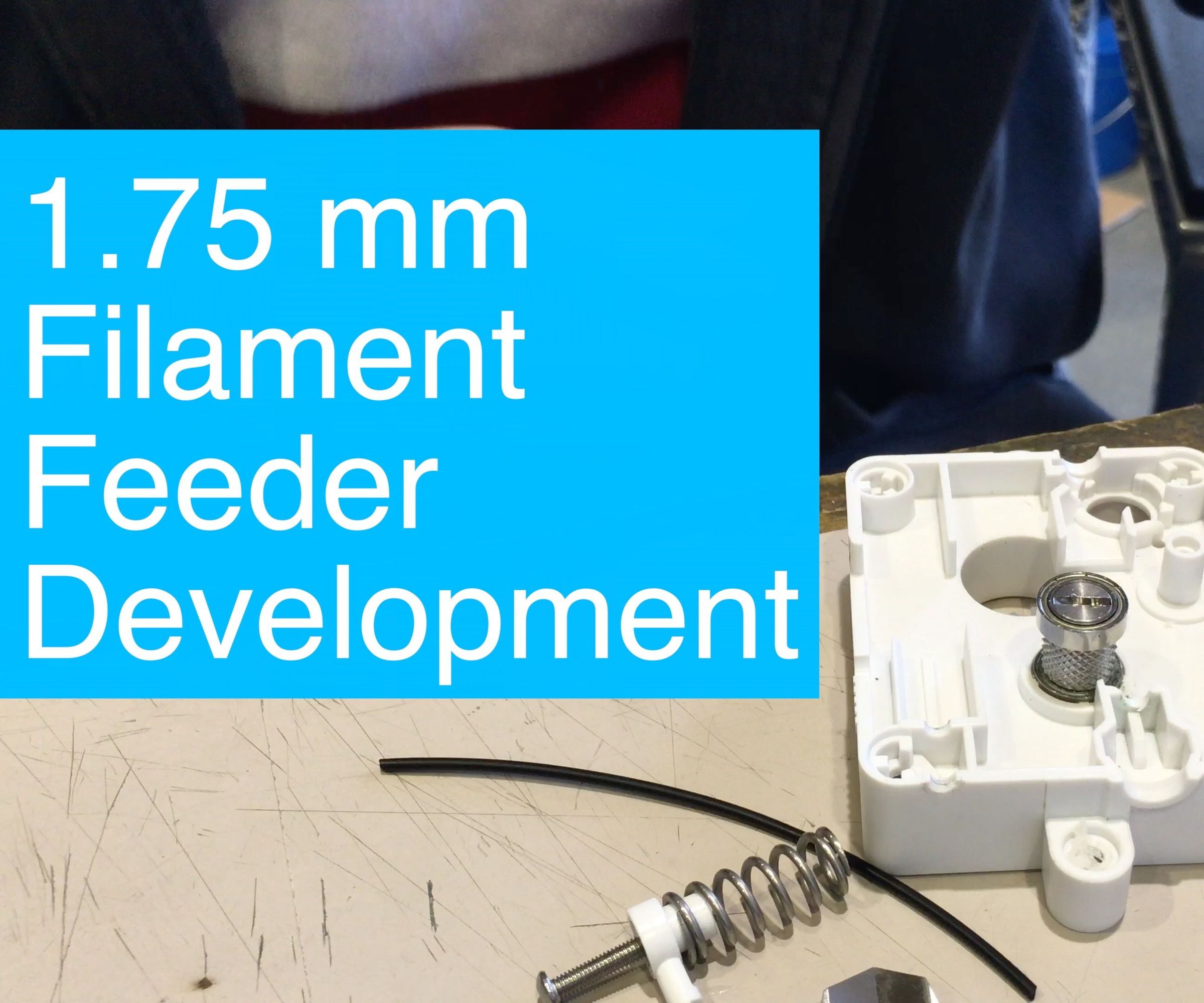 Ultimaker 2, 1.75mm Conductive Filament Feeder Arm Design