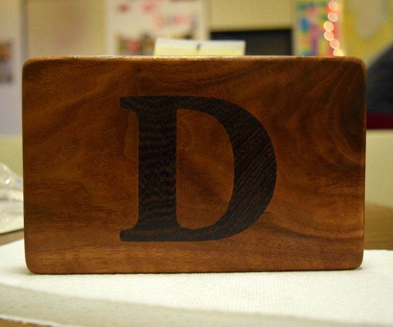 Monogrammed Cheeseboard