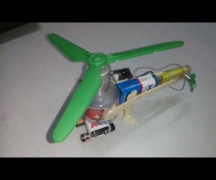 Make Own Helicopter in Less Than 5 Minutes