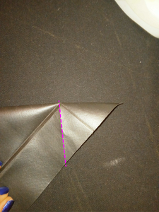 Making Puzzle Board in Fabric