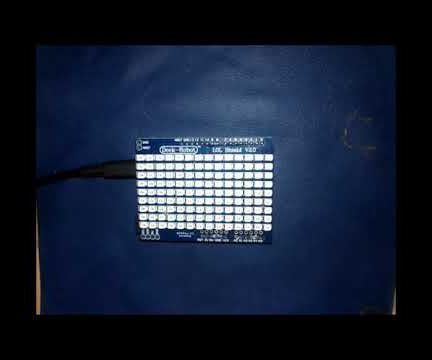 LOLshield V2 0 SMD Leds Make Your Own LOLSHIELD Effects!
