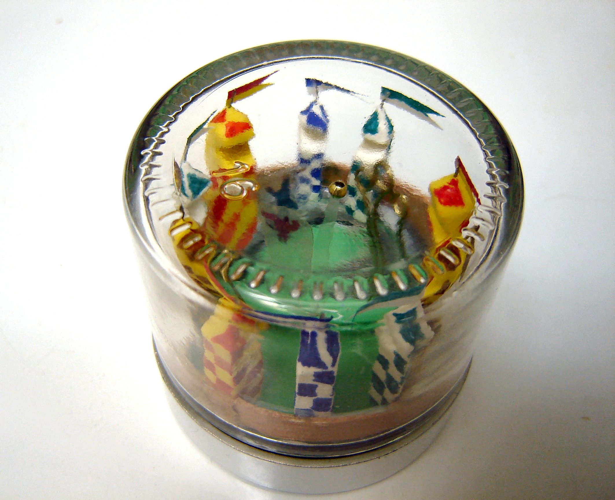 Quidditch Diorama Clock