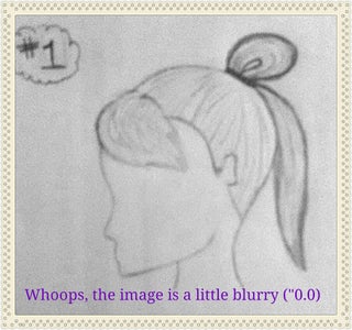 Half Up, Half Down Ponytail