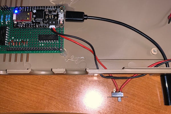 Add a Switch, USB Connector, and Mount to Finish It Off.