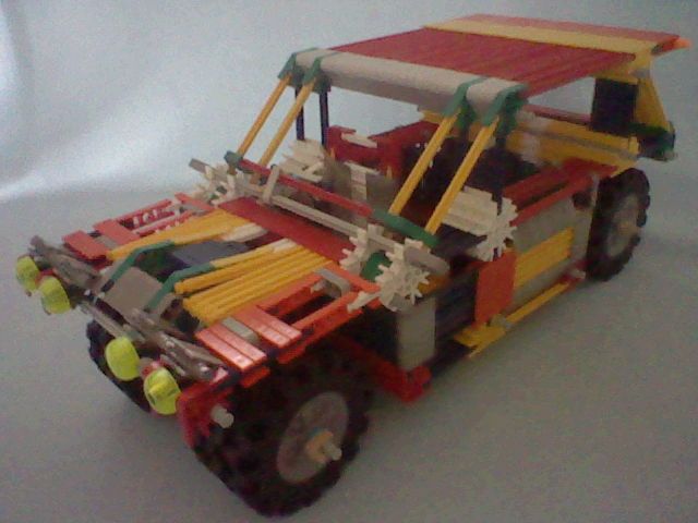 Knex Lancia Delta Rally Car