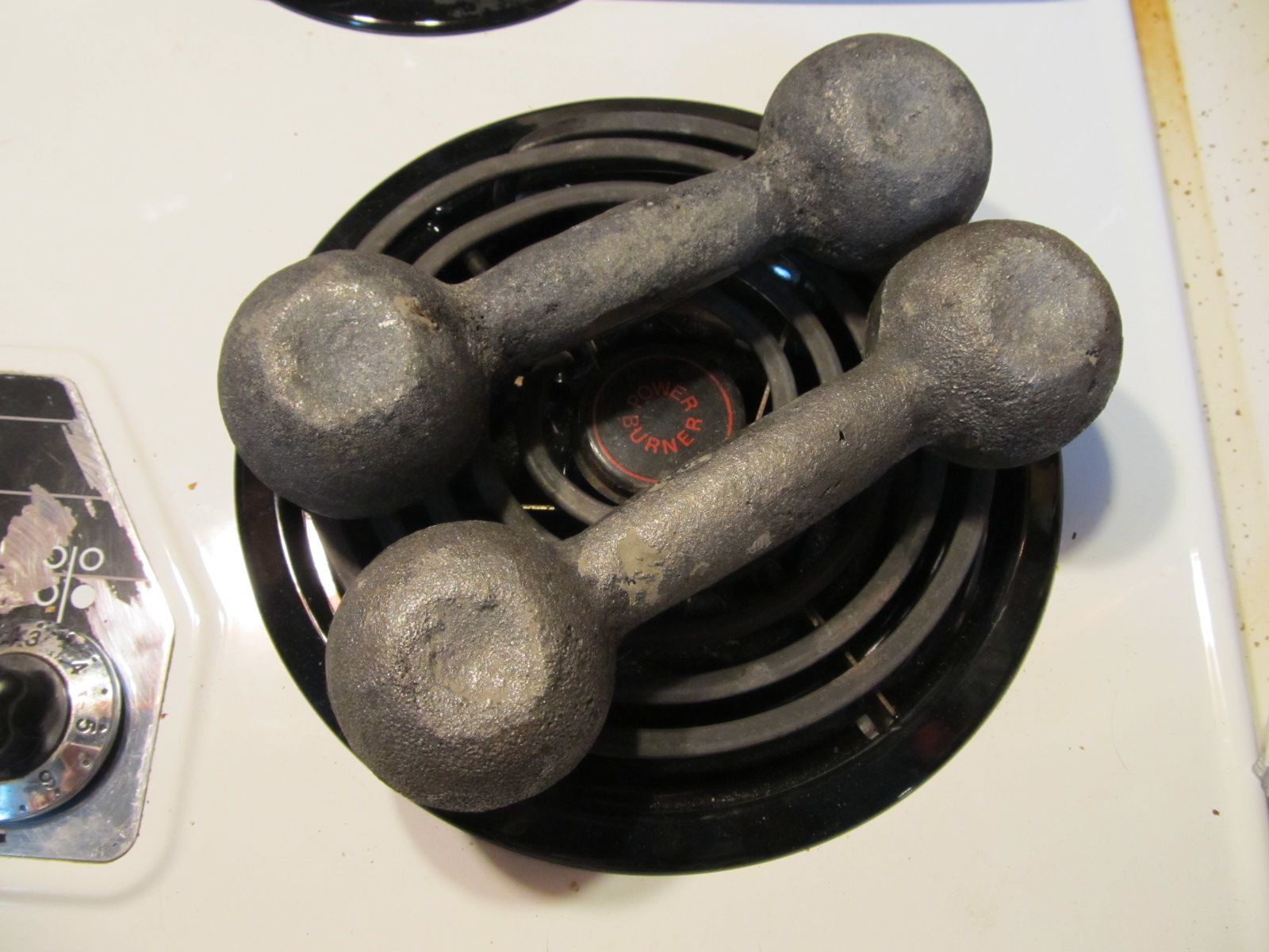 How to Restyle Rubbercoated Hand Weights to Look More Retro/Manly