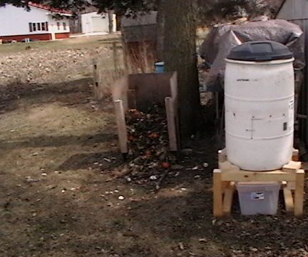 Compost Barrel, 3 stage