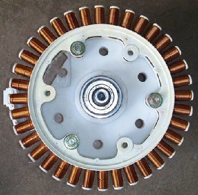 A Vertical Wind Generator From Washing Machine Motor : 15 Steps (with ...