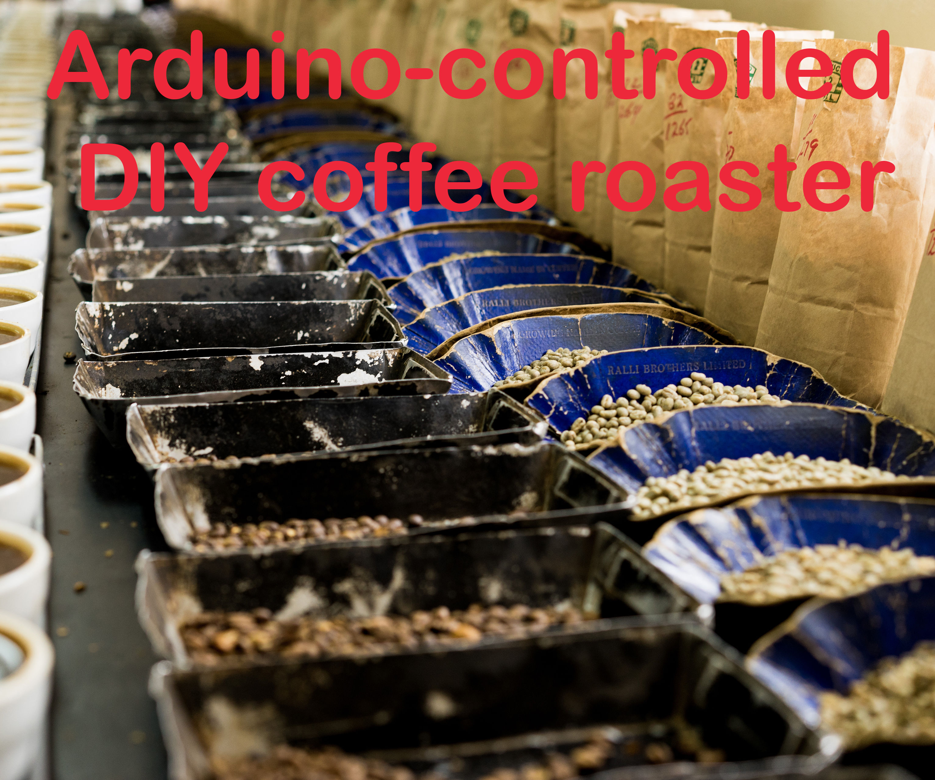 Arduino-controlled DIY Coffee Roaster