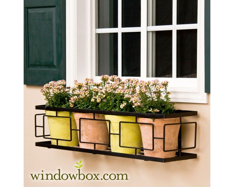 Home Improvement Using Long Flower Boxes a Better Change for Less