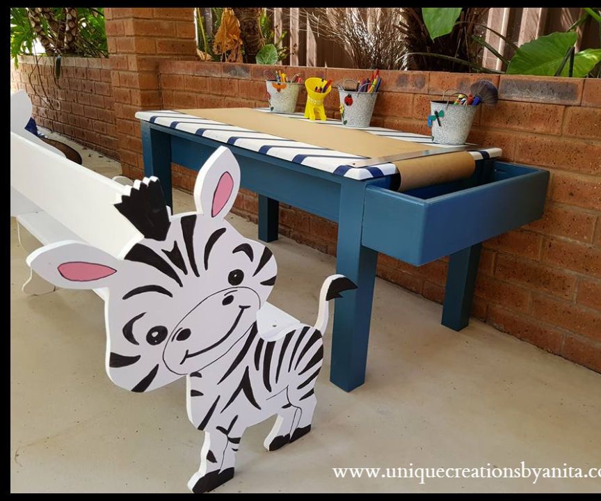 How to Make a Toddler Craft Table