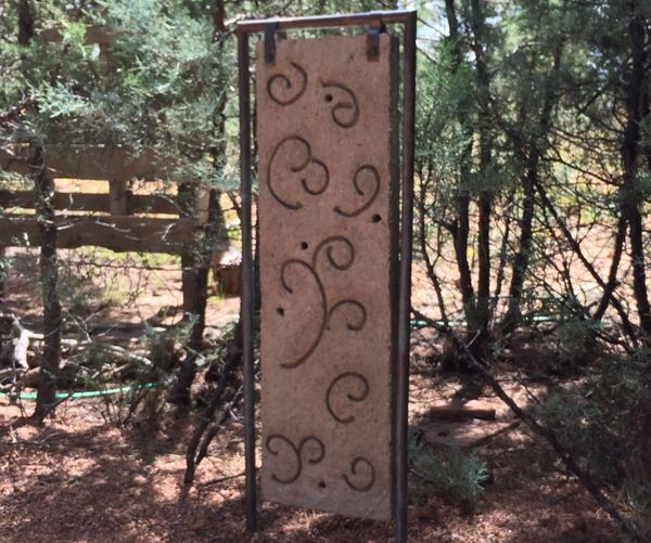 Casted Hypertufa Garden Art