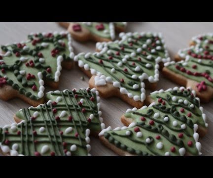 Christmas Tree Cookies