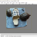 Adding a transparent background using GIMP